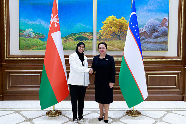 Chairperson of the Senate receives the Ambassador of Oman