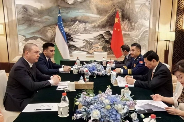 Узбекистан и Китай подписали протокол о сотрудничестве в МЧС