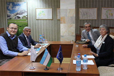 French envoy on climate change visits Uzbekistan