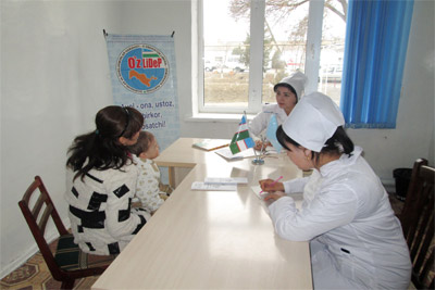 УзЛиДеП также содействует бесплатному медосмотру