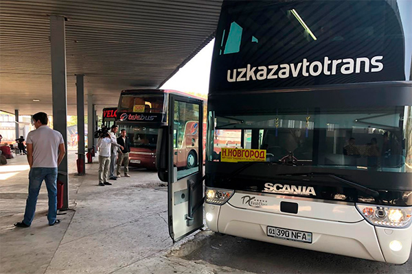 Bus route Tashkent - Nizhny Novgorod launched