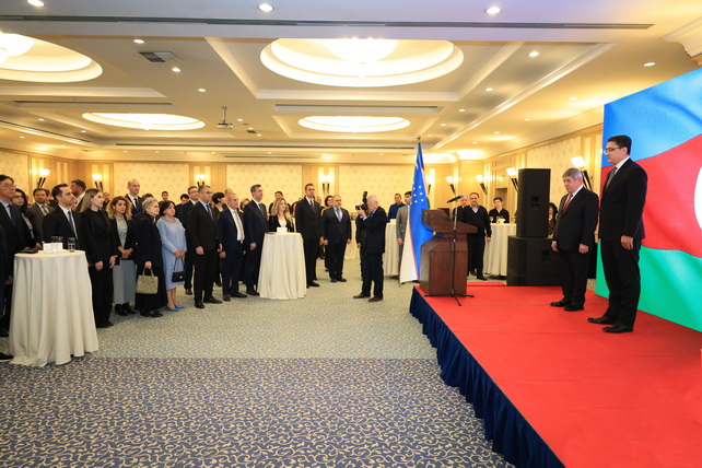 В Ташкенте состоялся торжественный приём по случаю Дня Победы Азербайджана