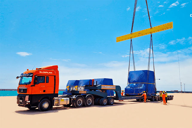 Globalink Logistics delivers equipment for energy project in Uzbekistan