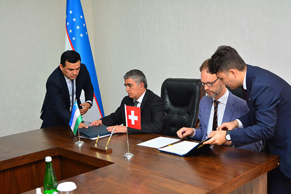 Uzbekistan and Switzerland sign agreement on National Water Resources Management Project