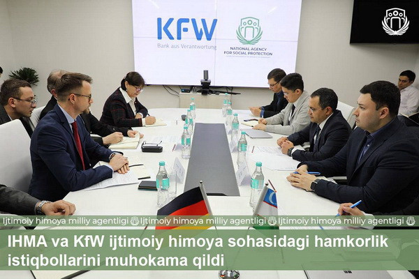 NAPA and KfW discuss prospects for cooperation in the field of social protection