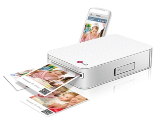 LG Electronics launched LG PD233 Pocket Photo printer