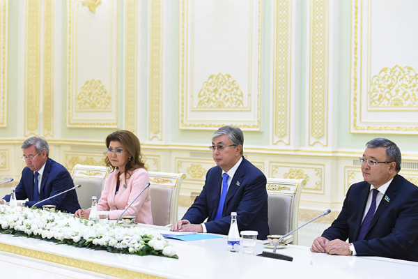 President of Uzbekistan received the Chairman of the Senate of the Parliament of Kazakhstan