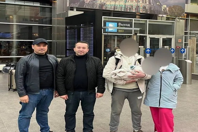 Тяжело больной младенец возвращен из Екатеринбурга в Узбекистан