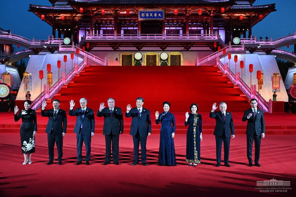 A solemn meeting of the participants of the summit "Central Asia - China" was held