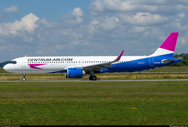 Флот авиакомпании Centrum Air пополнился новым самолетом Airbus A321neo