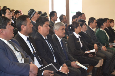 Доверенное лицо Ислама Каримова встретился с избирателями Шурчинского района