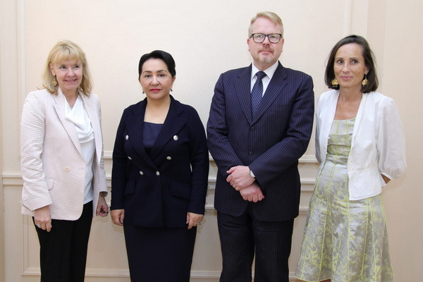 Chairperson of the Senate discusses the prospects for cooperation with EU representatives