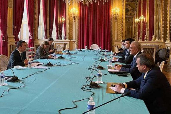 Ismatulla Irgashev holds a meeting with the Director of the Department of Asia and Oceania of the Ministry of Europe and Foreign Affairs of France