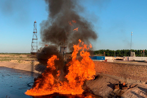 Мингбулоқ конида нефть қазиб олинди