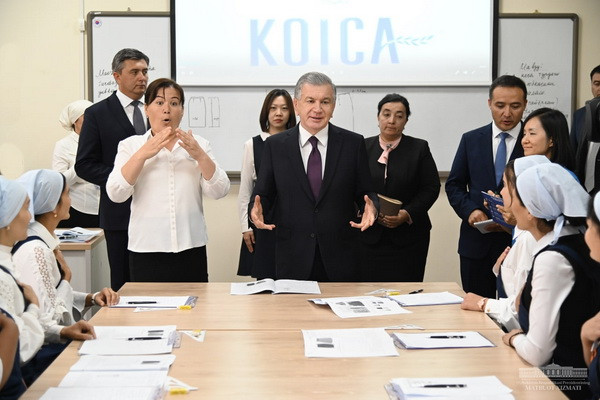 Shavkat Mirziyoyev: It’s never too late to learn something new