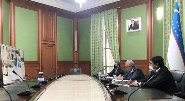 An online video conference on “Consensus Building for Peace” takes place