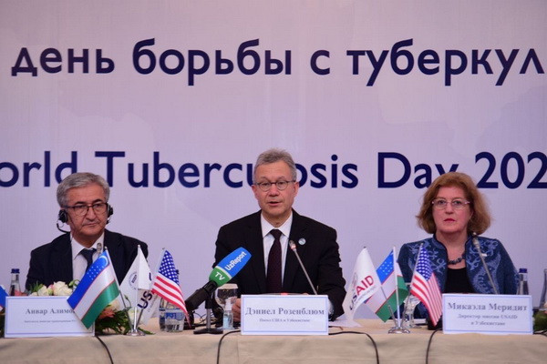 USAID передал Узбекистану диагностические аппараты в рамках празднования всемирного дня борьбы с туберкулезом