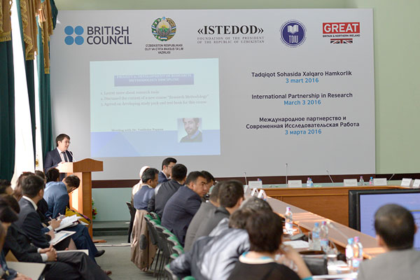 Conference “International partnership and modern research works” takes place in Tashkent