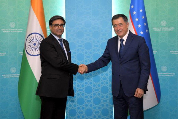 Uzbek FM holds talks with Deputy Advisor to the Prime Minister of the Republic of India on National Security