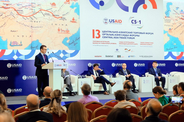 MICA Director takes part in the 13th Central Asian Trade Forum in Almaty