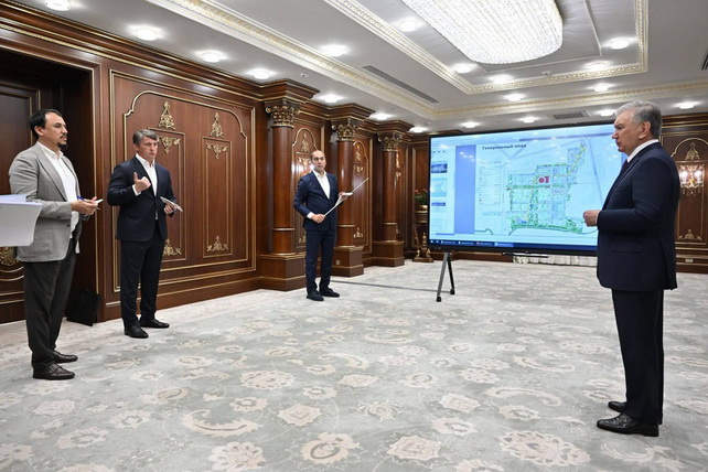 Президентга туризм ва бунёдкорлик лойиҳалари тақдим этилди