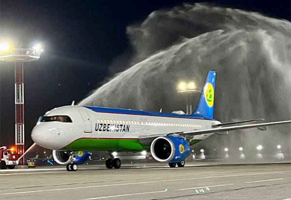 Uzbekistan Airways receives the 20th Airbus A320neo aircraft.