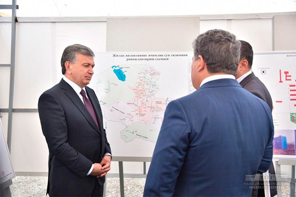 President instructs to increase number of enterprises, producing construction materials, in Jizzakh