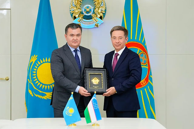 Uzbek Ambassador meets with Astana akim