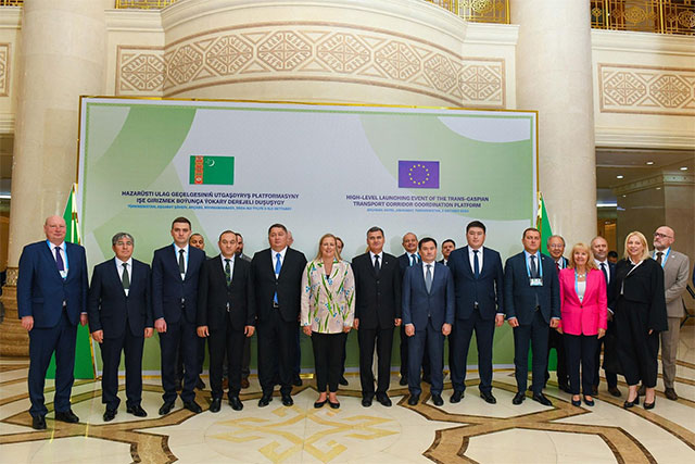 Coordination platform for the Trans-Caspian Transport Corridor launched