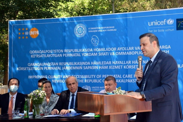 UNICEF и UNFPA передали перинатальным центрам Каракалпакстана 300 единиц современного медицинского оборудования стоимостью 1 миллион долларов США
