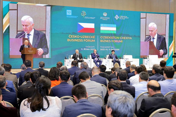 Uzbek-Czech business forum takes place in Tashkent