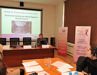 Посол Susan G. Komen for the Cure провела тренинг в Ташкенте