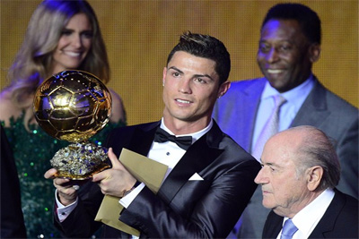 Cristiano Ronaldo wins Ballon d’Or