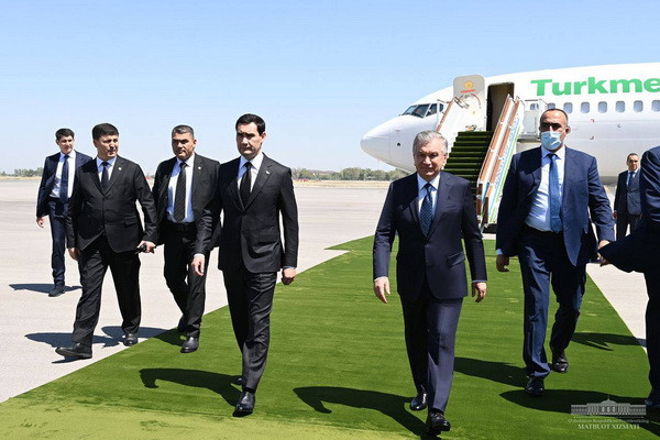 President of Uzbekistan and Turkmenistan visit Samarkand
