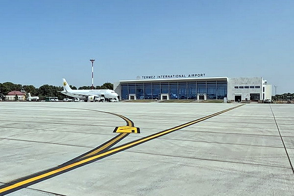 Final stage of reconstruction of the aerodrome complex ends at Termez Airport