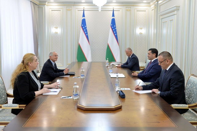 Bakhtiyor Saidov meets with Head of OSCE/ODIHR election observation mission