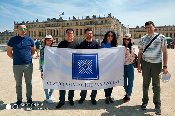Representatives of Uztekstilprom Association undergo training in France