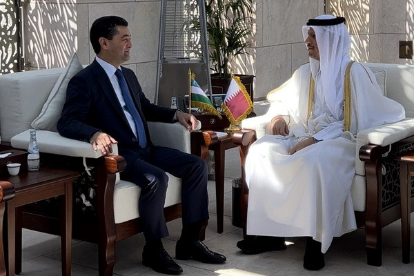 Uzbek FM holds a meeting with the Prime Minister and Minister of Foreign Affairs of Qatar