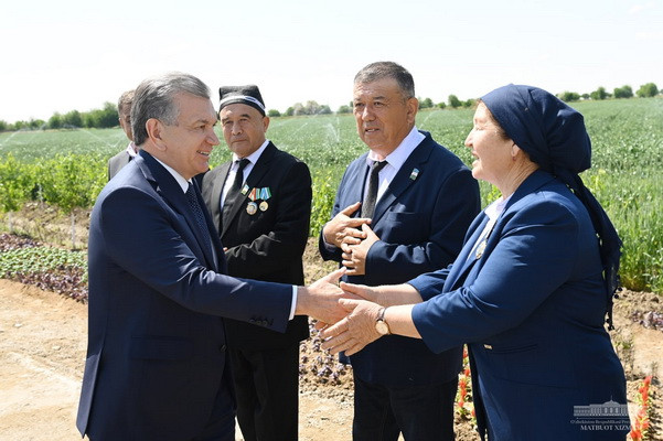 Президент встретился с земледельцами в Касане