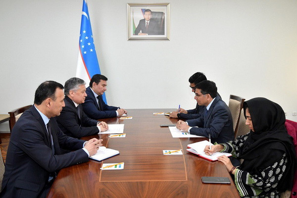 Deputy Foreign Minister of Uzbekistan meets with the Ambassador of Pakistan