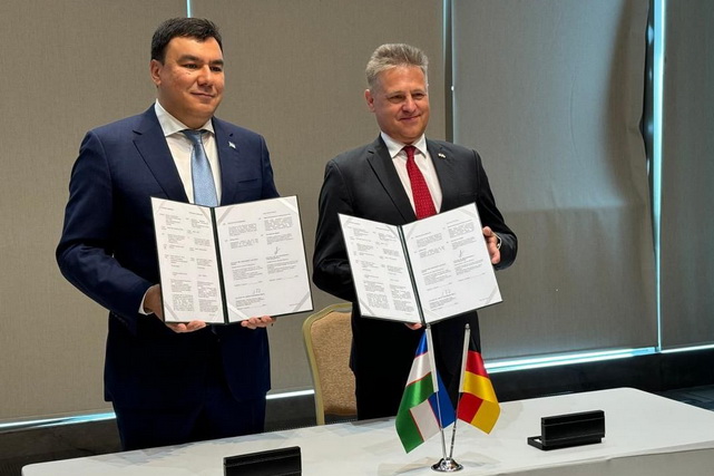Uzbekistan and Germany sign agreements for climate-resilient economy projects