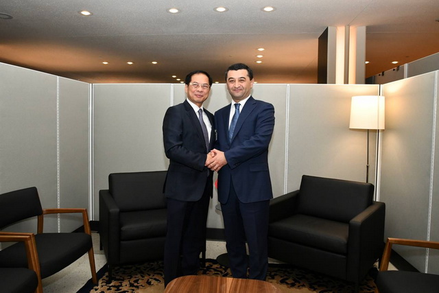 Bakhtiyor Saidov meets with Deputy Prime Minister and Minister of Foreign Affairs of Vietnam