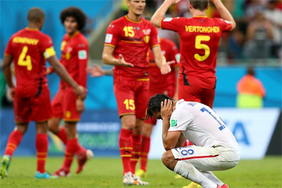 World Cup: Belgium knock out USA in extra-time