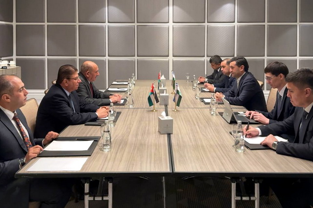 Baxtiyor Saidov Jordan Phosphate Mines Co. boshqaruv raisi bilan uchrashdi