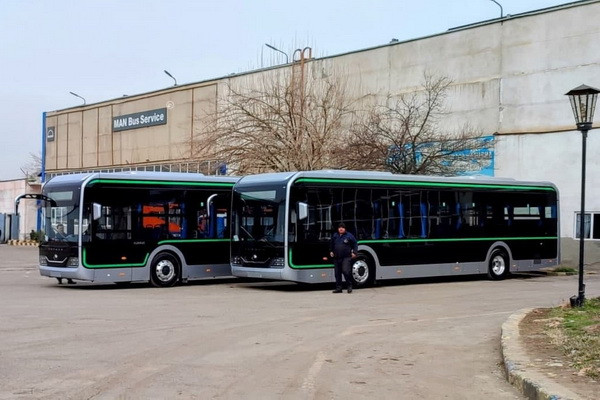 Tashkent receives 20 electric buses