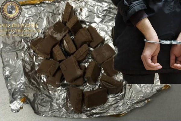 Man detained in Uzbekistan region for selling hashish