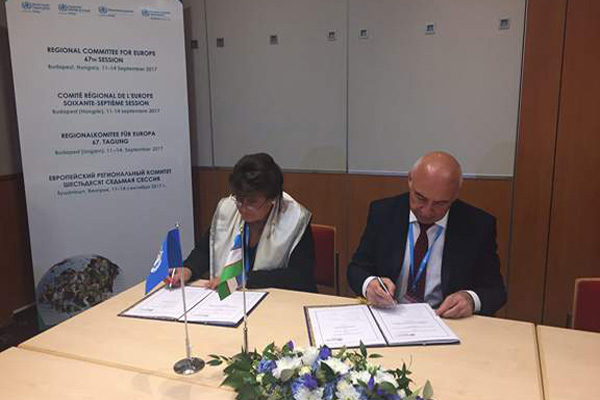 Minister of Health meets with WHO Director-General