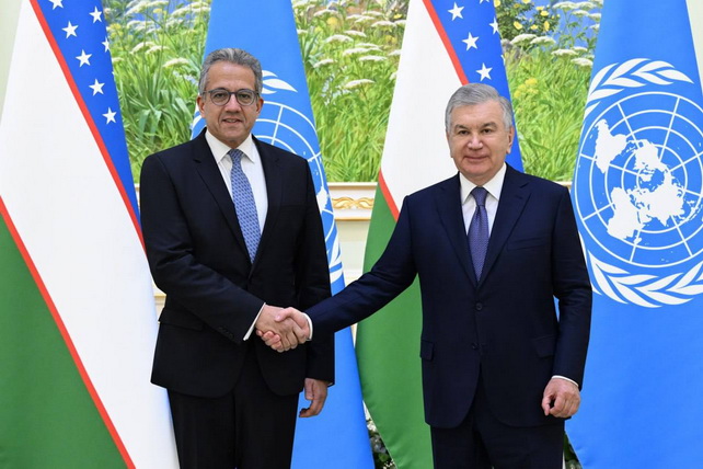 Президент Узбекистана принял нового гендиректора ЮНЕСКО