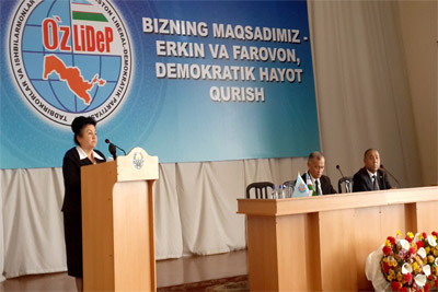 Доверенное лицо кандидата Ислама Каримова встретился с избирателями Ферганы