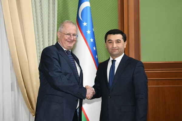 The interest of Uzbekistan and Germany in building up trade and economic cooperation was noted